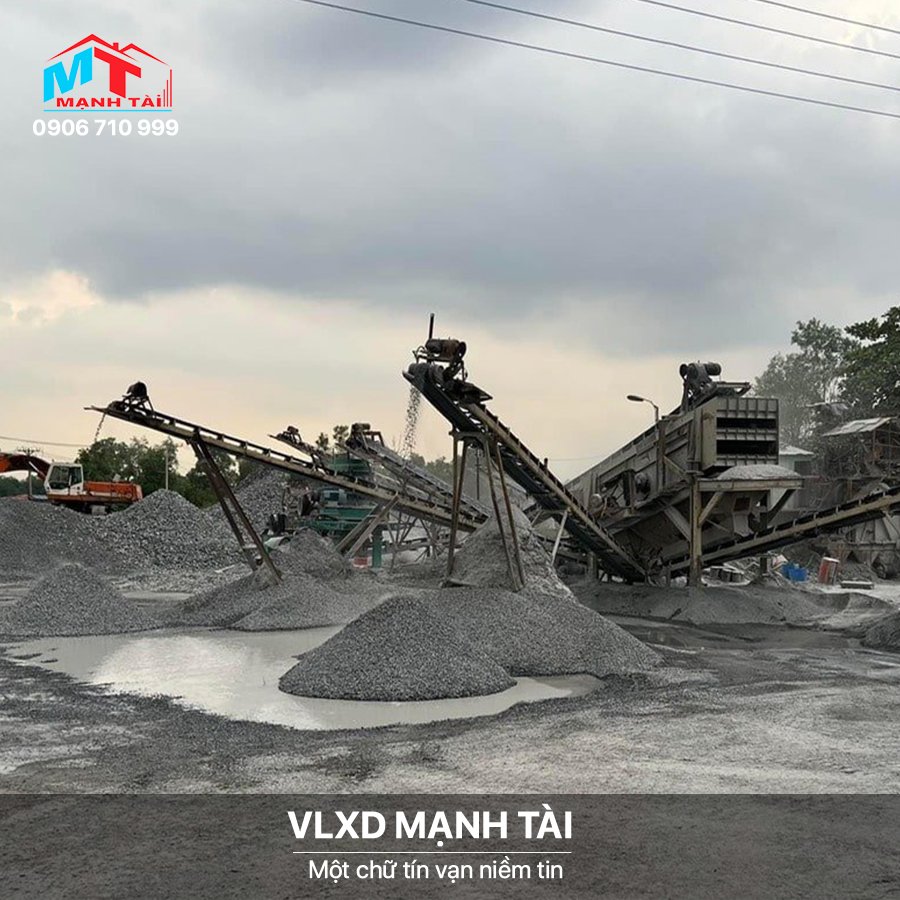 Cập nhật bãi đá 1x2 tại quận 1 của VLXD Mạnh Tài