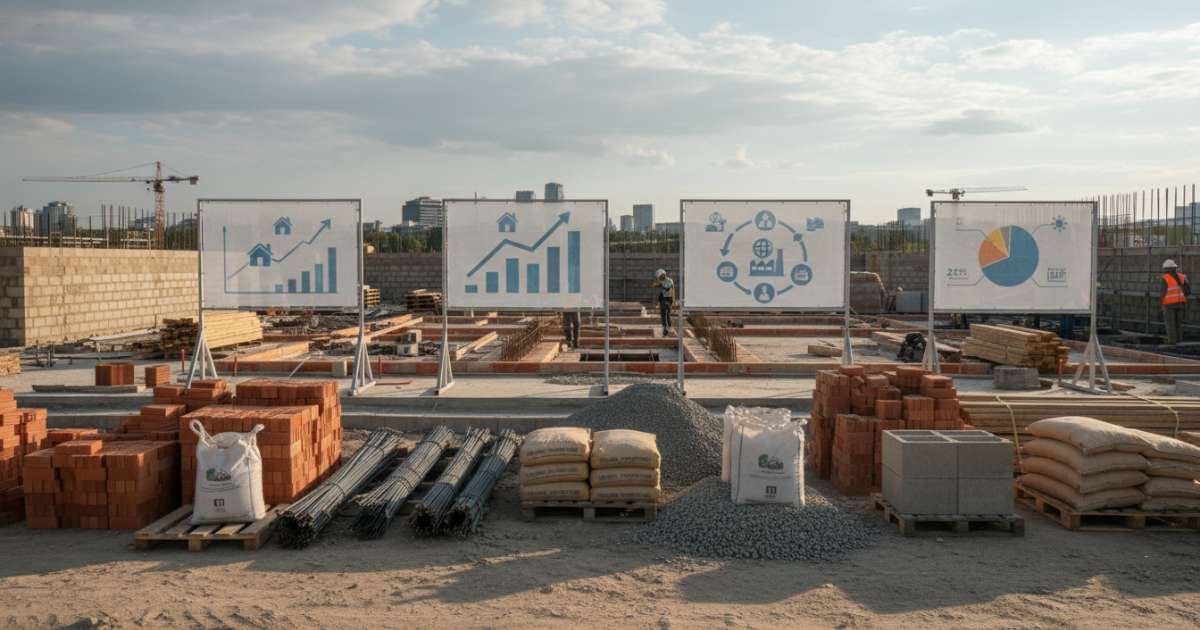 Báo giá vật liệu xây nhà tham khảo và các yếu tố ảnh hưởng đến giá hiện nay